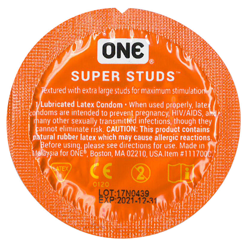 ONE Super Studs Condoms (Bulk) - UABDSM