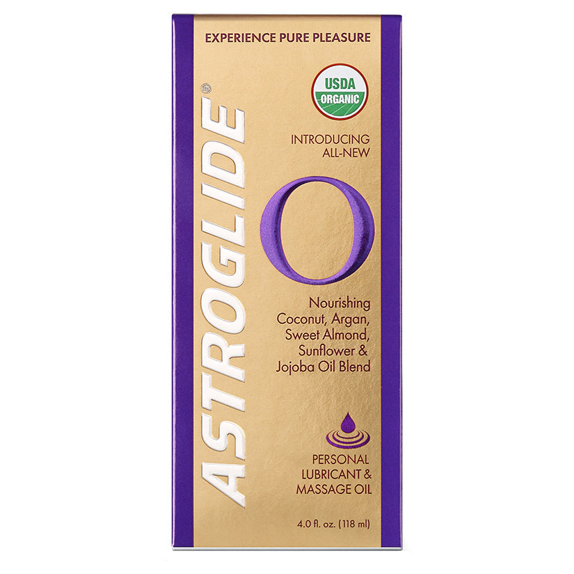 Astroglide O Massage Oil 4 oz. - UABDSM
