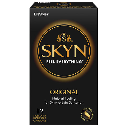 Lifestyles Skyn Lubricated Condoms - 12 Pack Lifestyles Skyn Lubricated Condoms - 12 Pack - UABDSM