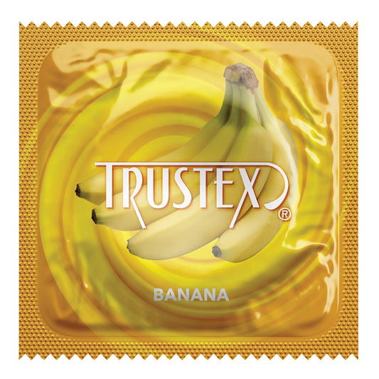 Trustex Flavored Condom-Banana (Bulk) Trustex Flavored Condom-Banana (Bulk) - UABDSM