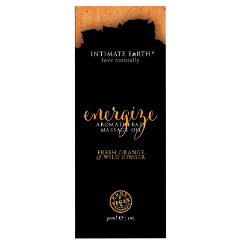 Intimate Earth Aromatherapy Oil Energize Orange Ginger 1oz - UABDSM