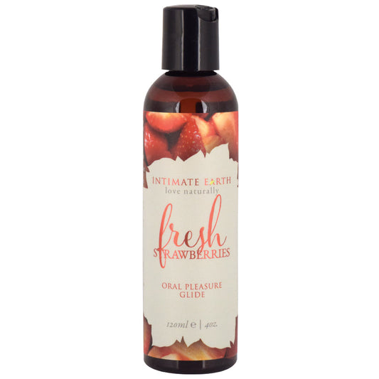 Intimate Earth Oral Pleasure Glide- Fresh Strawberries 4oz Intimate Earth Oral Pleasure Glide- Fresh Strawberries 4oz - UABDSM