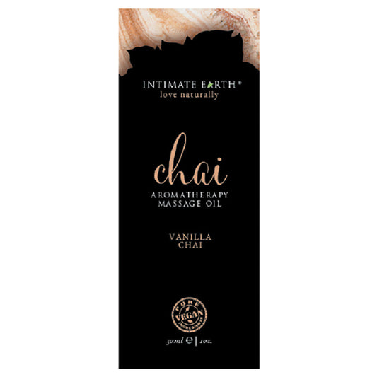 Intimate Earth Aromatherapy Oil-Chai-Vanilla 1oz Foil Intimate Earth Aromatherapy Oil-Chai-Vanilla 1oz Foil - UABDSM