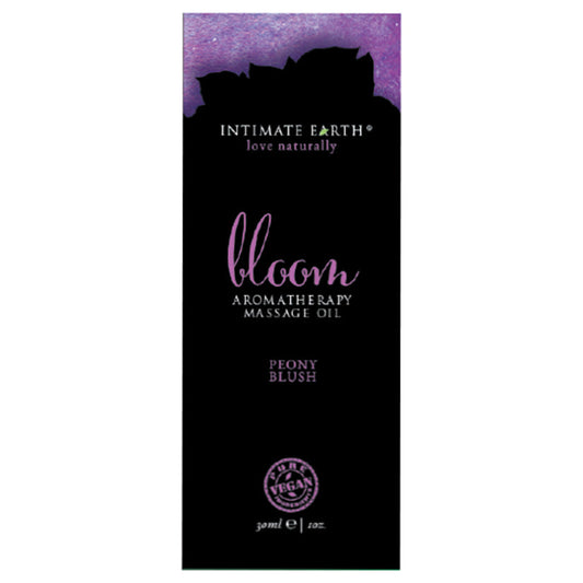 Intimate Earth Aromatherapy Oil Bloom-Peony Blush1oz Foil Intimate Earth Aromatherapy Oil Bloom-Peony Blush1oz Foil - UABDSM