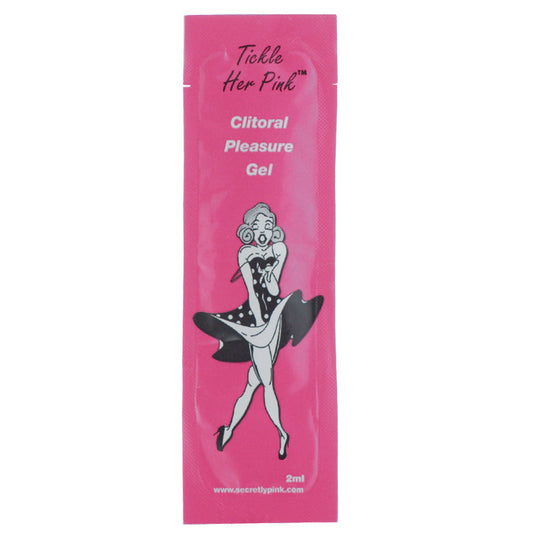Tickle Her Pink Clitoral Pleasure Gel Foil Tickle Her Pink Clitoral Pleasure Gel Foil - UABDSM