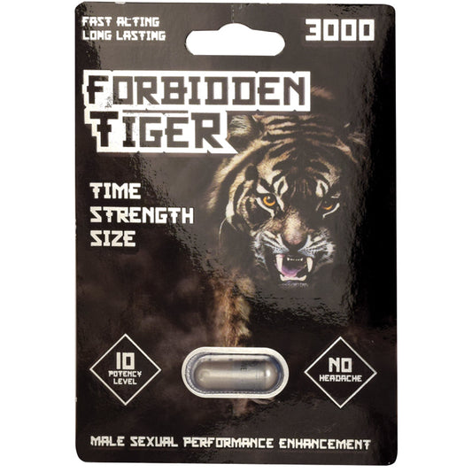Forbidden Tiger 3000-1 Pill Pack Display of 30 Forbidden Tiger 3000-1 Pill Pack Display of 30 - UABDSM