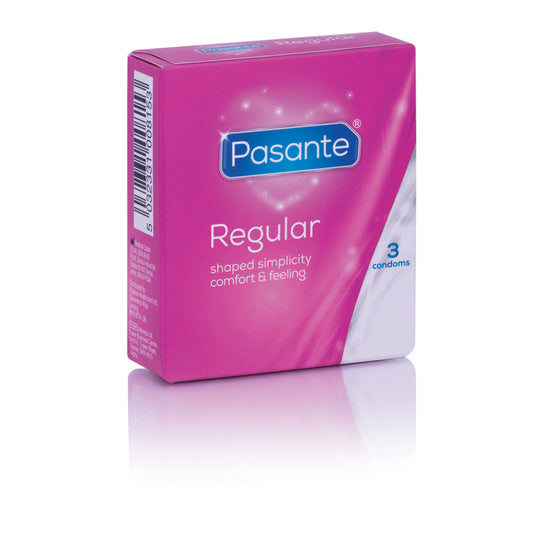Pasante Regular Condoms 3 Pcs Pasante Regular Condoms 3 Pcs - UABDSM