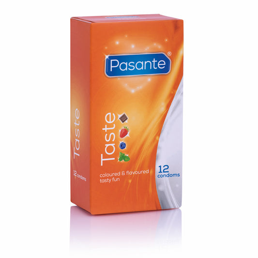 Pasante Taste Condoms - 12 Condoms Pasante Taste Condoms - 12 Condoms - UABDSM