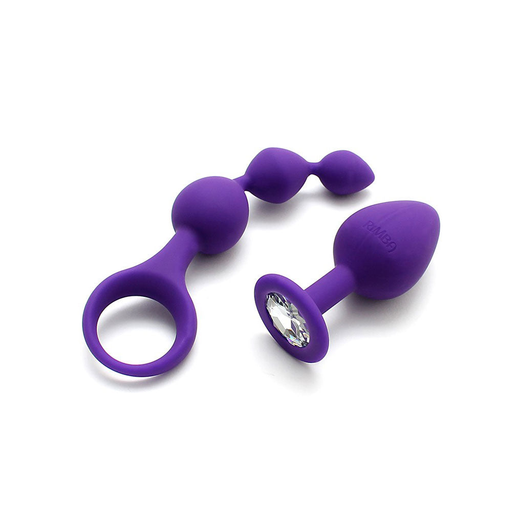 Barcelona Purple Anal Pleasure Play Set - UABDSM