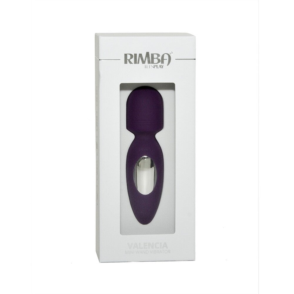 Rimba Valencia Mini Wand Vibrator Purple - UABDSM
