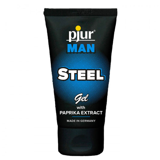 Pjur Man Steel Gel Paprika Lubricant 50ml Pjur Man Steel Gel Paprika Lubricant 50ml - UABDSM