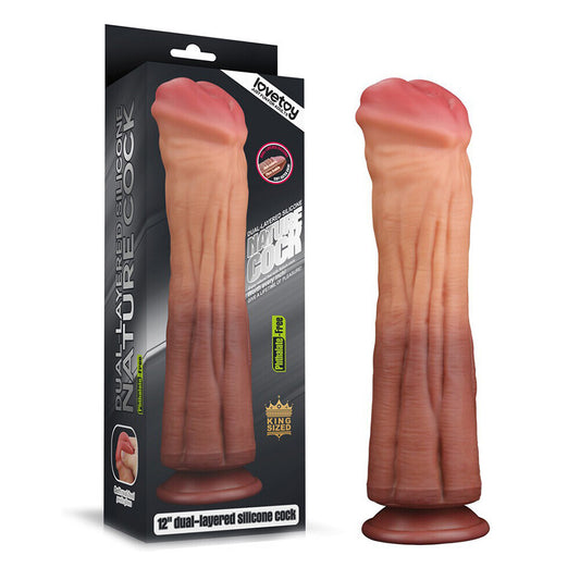 Lovetoy 12 Inch Dual Layered Silicone Horse Cock Lovetoy 12 Inch Dual Layered Silicone Horse Cock - UABDSM