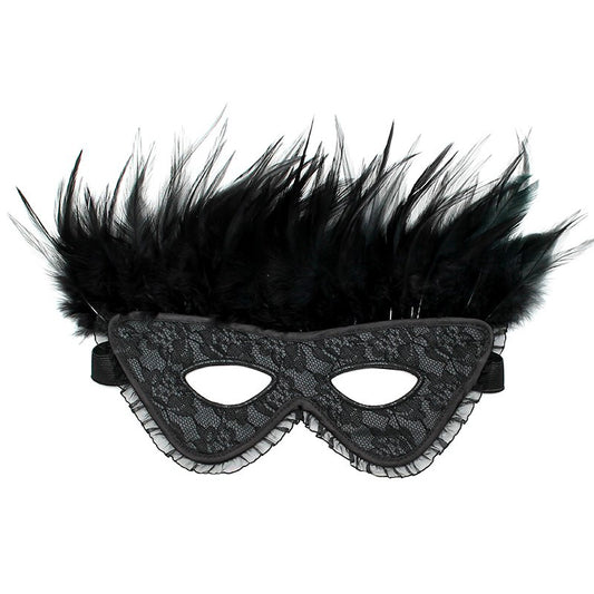 Satin Look Feather Mask Satin Look Feather Mask - UABDSM