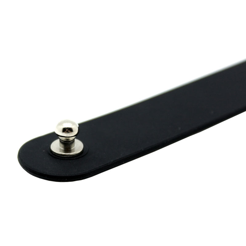 Black Silicone Slut Collar - UABDSM