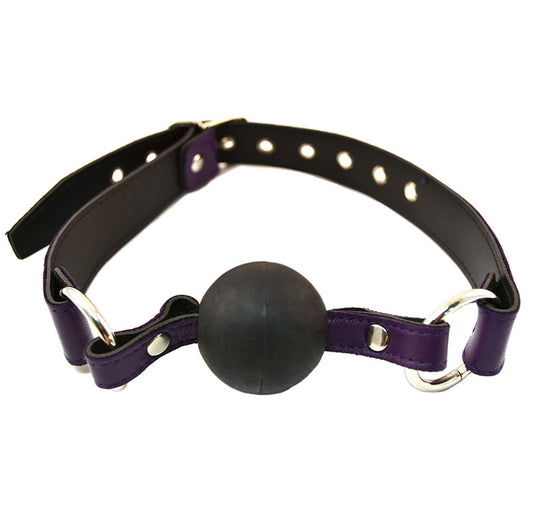 Rouge Garments Ball Gag Purple Rouge Garments Ball Gag Purple - UABDSM