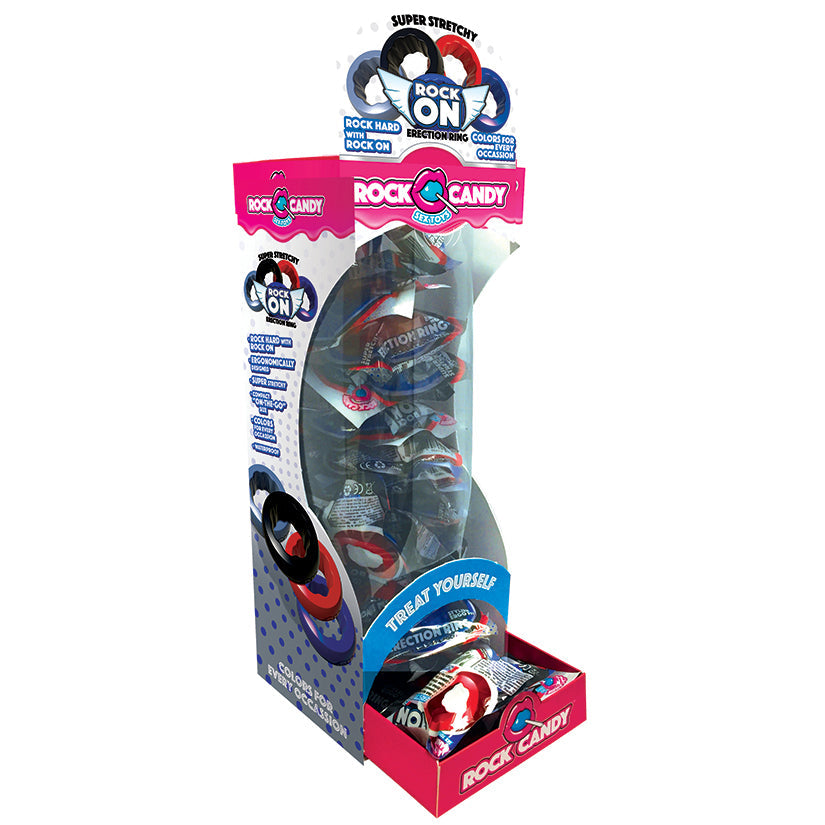 Rock On Ring Assorted Pack of 24 - UABDSM