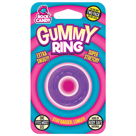 Rock Candy Gummy Collection Gummy Ring-Purple Rock Candy Gummy Collection Gummy Ring-Purple - UABDSM