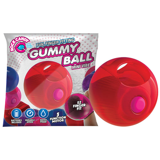 Rock Candy Gummy Balls-Red Rock Candy Gummy Balls-Red - UABDSM