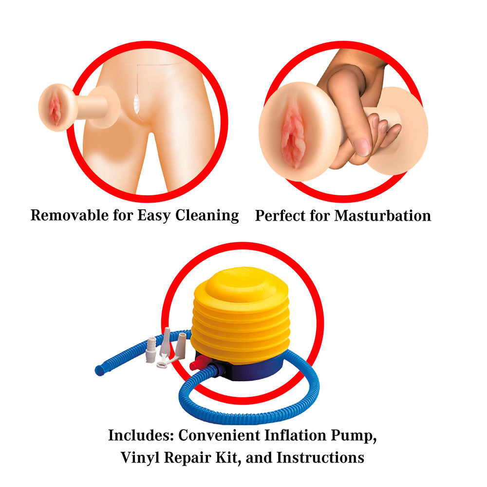 Pipedream Extreme Dollz Hannah Harper Life-Size Love Doll - UABDSM