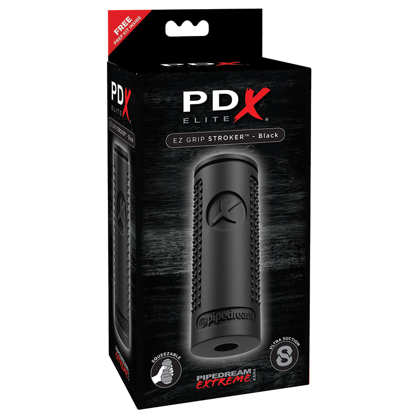 Pdx Elite Ez Grip Stroker Black - UABDSM