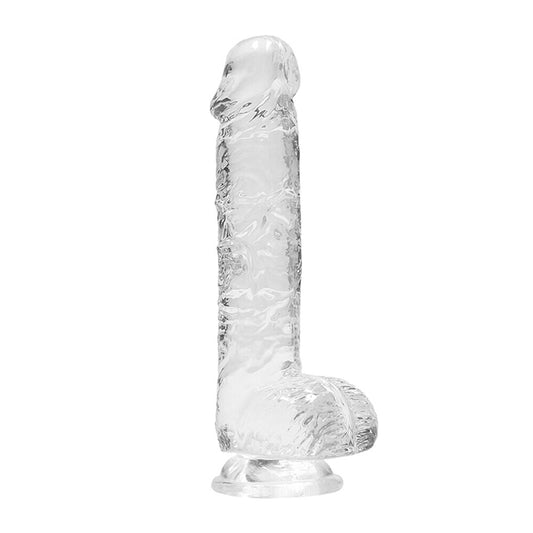 RealRock 6 Inch Transparent Realistic Crystal Clear Dildo RealRock 6 Inch Transparent Realistic Crystal Clear Dildo - UABDSM