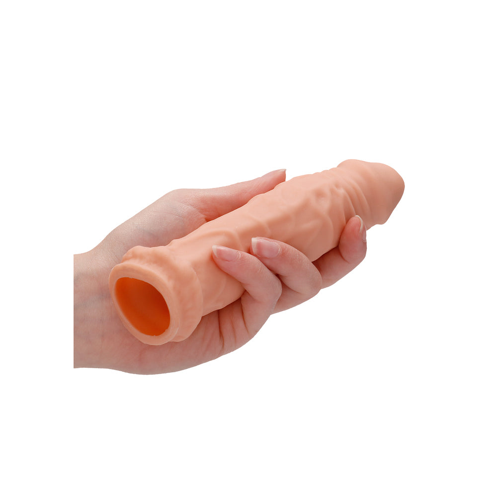 Realrock 6 Inch Penis Sleeve Flesh Pink - UABDSM