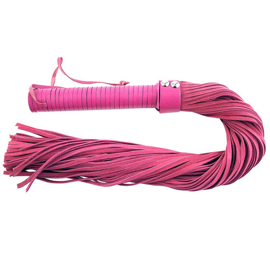 Rouge Garments Pink Suede Flogger Rouge Garments Pink Suede Flogger - UABDSM