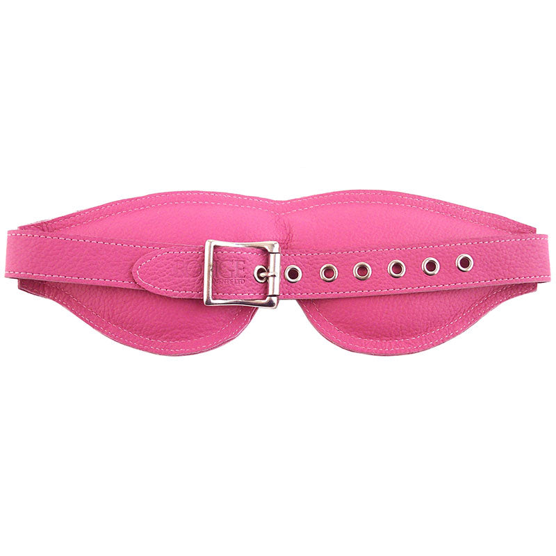 Rouge Garments Large Pink Padded Blindfold - UABDSM