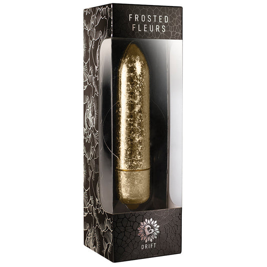 Rocks-Off Frosted Fleurs 10 Speed Bullet-Drift Gold Rocks-Off Frosted Fleurs 10 Speed Bullet-Drift Gold - UABDSM