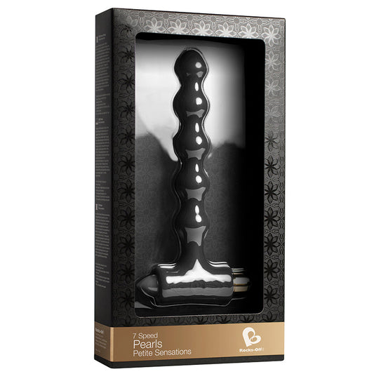 Petitie Sensations Pearls 7 Speed-Black Petitie Sensations Pearls 7 Speed-Black - UABDSM