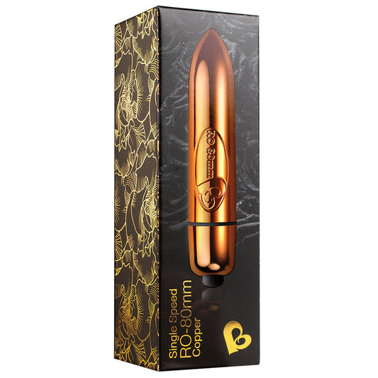 Rocks Off 80mm Single Speed Bullet-Copper Rocks Off 80mm Single Speed Bullet-Copper - UABDSM