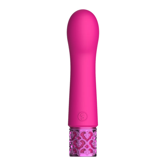 Royal Gems Bijou Rechargeable Silicone Bullet Pink - UABDSM