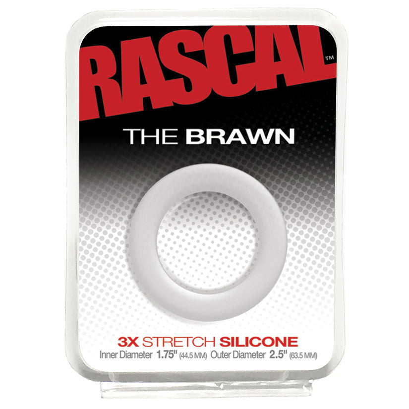 Rascal The Brawn Cockring-Clear - UABDSM