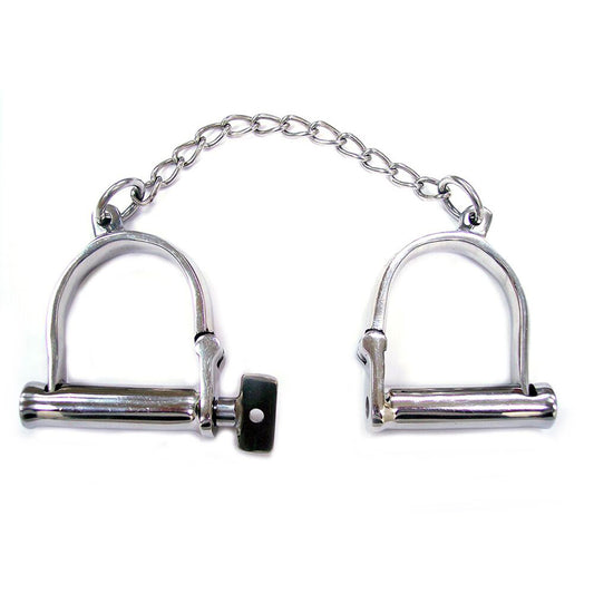 Rouge Stainless Steel Wrist Shackles Rouge Stainless Steel Wrist Shackles - UABDSM