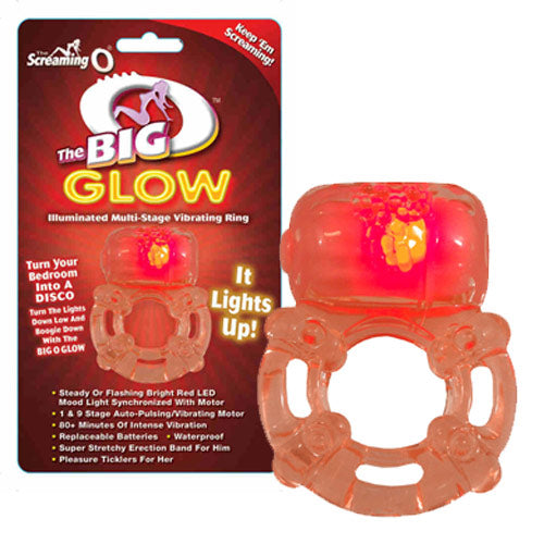 Screaming O The Big O Glow Vibrating Cock Ring Screaming O The Big O Glow Vibrating Cock Ring - UABDSM