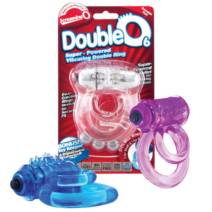 Screaming O Double O 6 Vibrating Cockring - UABDSM