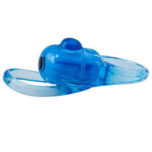 Screaming O RodeO Bucker Blue Vibrating Cockring - UABDSM