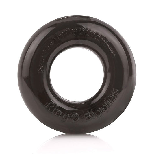 Screaming O Ring O Biggies Black Cockring - UABDSM