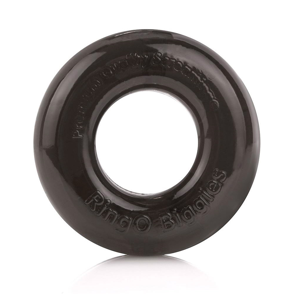 Screaming O Ring O Biggies Black Cockring - UABDSM
