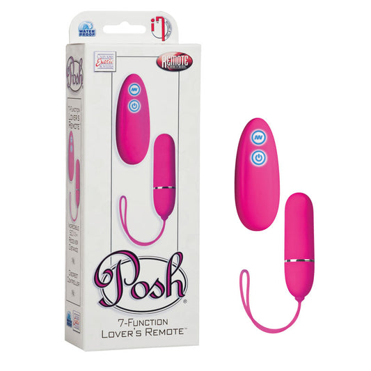 Posh 7 Function Lovers Remote Bullet - UABDSM
