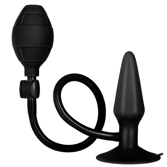 Black Booty Call Pumper Silicone Inflatable Small Anal Plug Black Booty Call Pumper Silicone Inflatable Small Anal Plug - UABDSM