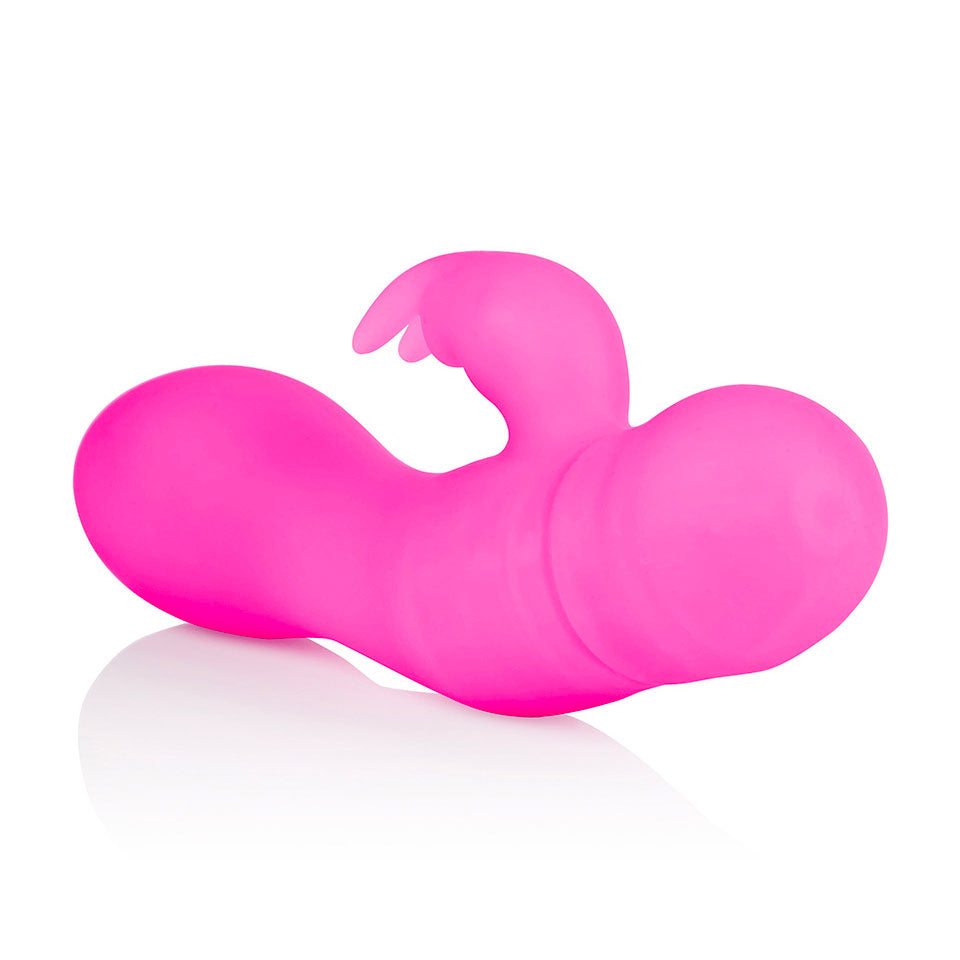 Silicone One Touch Jack Rabbit Waterproof Vibrator - UABDSM