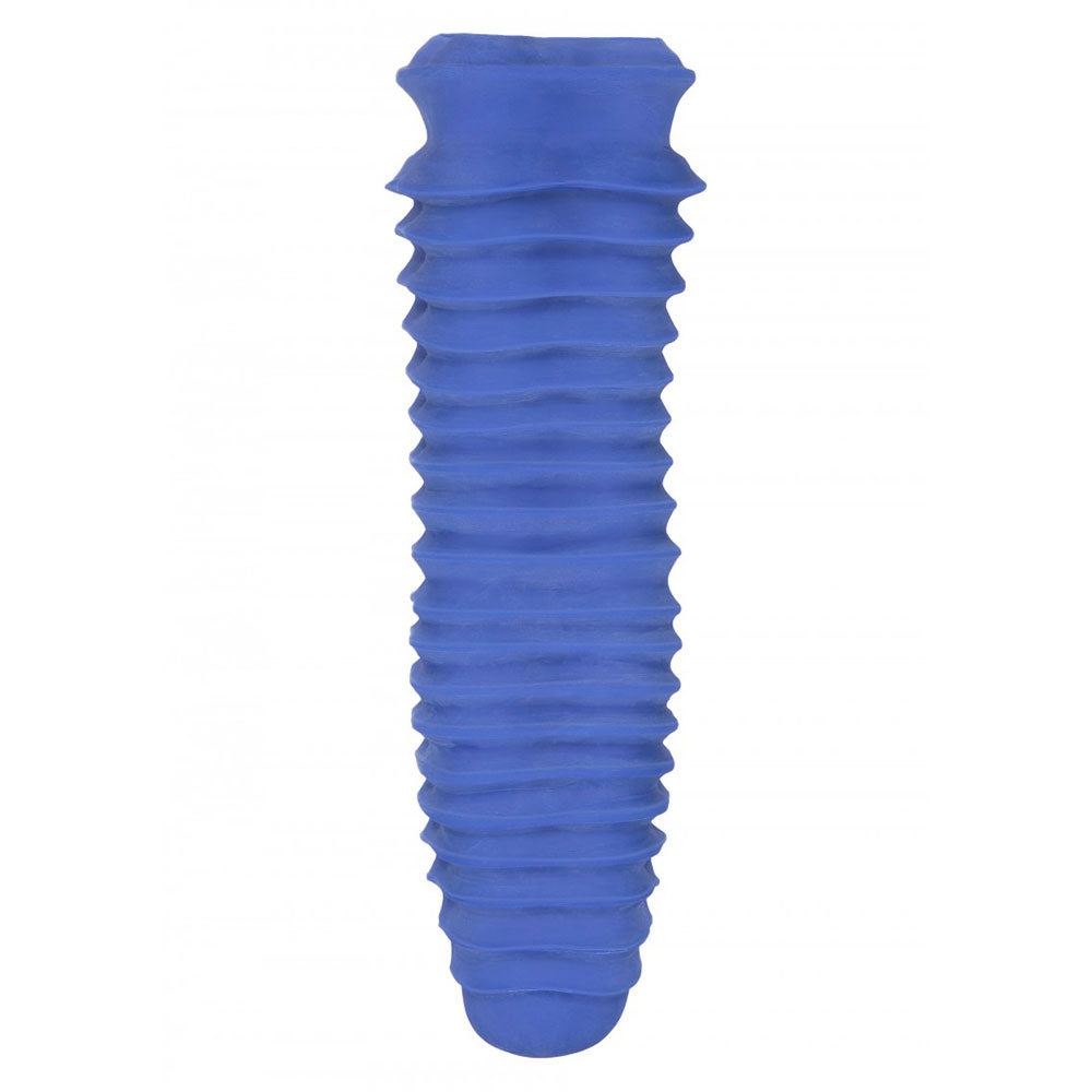 Apollo Stroker Closed End Textured Masturbator Blue - UABDSM