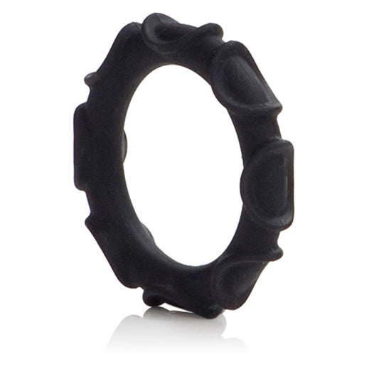 Atlas Silicone Cock Ring Black - UABDSM