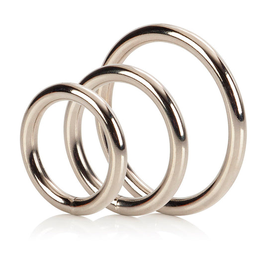 3 Piece Silver Ring Set - UABDSM