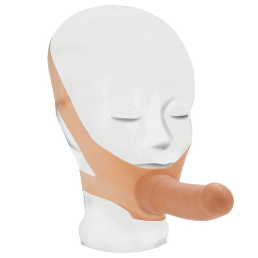 The Accommodator Face Strap On Dildo Flesh The Accommodator Face Strap On Dildo Flesh - UABDSM