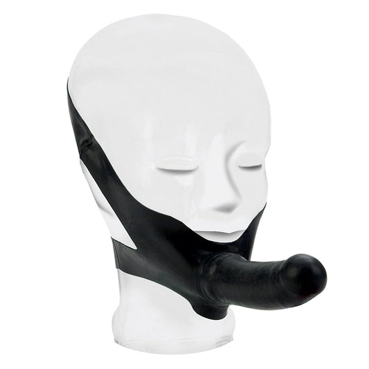 The Accommodator Face Strap On Dildo Black The Accommodator Face Strap On Dildo Black - UABDSM