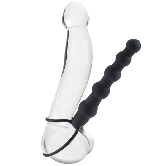 Love Rider Beaded Dual Black Penetrator Love Rider Beaded Dual Black Penetrator - UABDSM