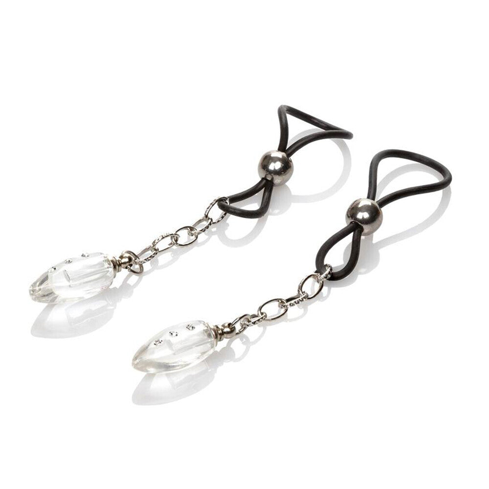 Nipple Play Non-Piercing Nipple Jewellery Crystal Teardrop - UABDSM