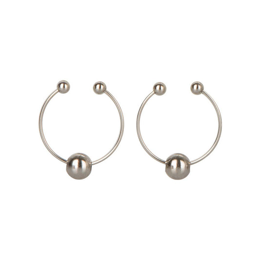 Nipple Play Non Piercing Nipple Jewellery Silver Nipple Play Non Piercing Nipple Jewellery Silver - UABDSM